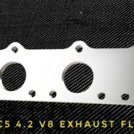 Audi RS6 C5 4,2 V8 Exhaust flange racing custom parts billet cnc