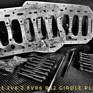 gridle plate r32 3.2 v6 audi vw vr6 billet cnc racing cuustom parts block girdle