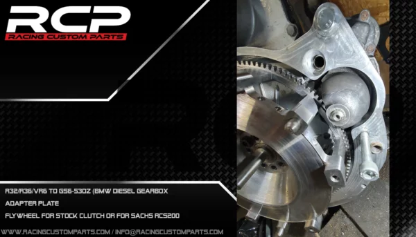 VR6/R32 Custom flywheel (RWD conversion BMW Gearbox) PRO - Image 9