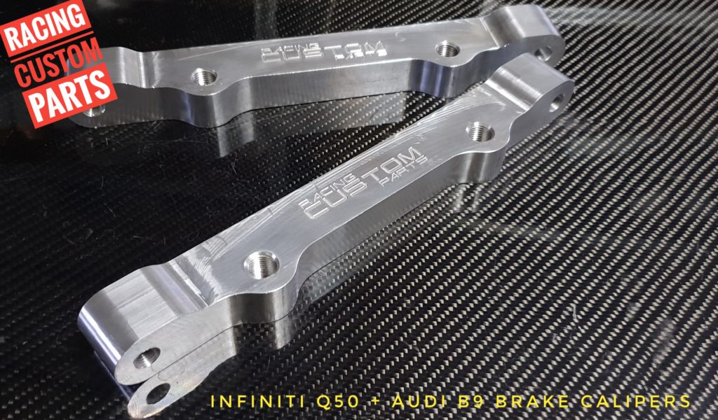 Infiniti Q50 brake adapters Racing Custom Parts