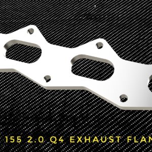 alfa romeo 155 2,0 q4 exhaust flange racing custom parts billet cnc