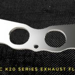 honda civic k20 exhaust flange racing custom parts billet cnc