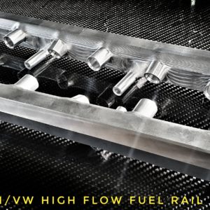 Audi/VW R32 (3,2V6) Engine high flow fuel rail r32 3,2v6 audi/vw high flow fuel rail racing custom parts billet cnc
