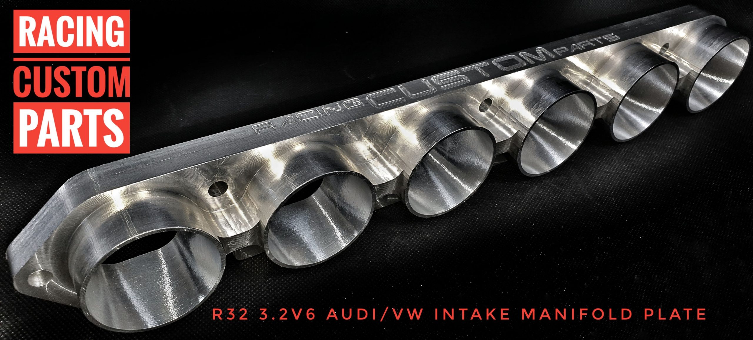 R32 3,2 V6 Audi VW intake manifold plate billet cnc racing custom parts