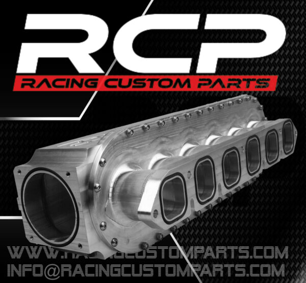 r32 intake manifold billet cnc turbo 1000hp best manifold big manifold rcp racing custom parts dragracing racing vr6 r36