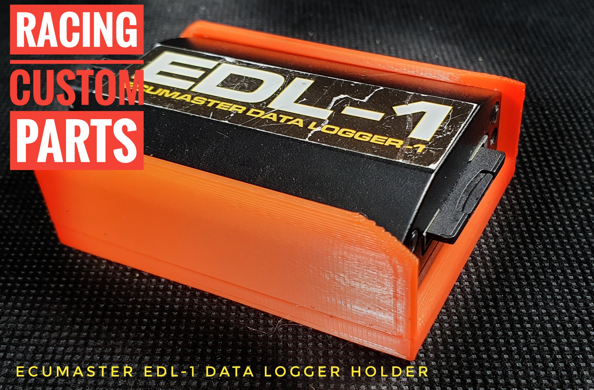 Ecumaster EDL-1 Data logger holder racing custom parts 3d printed parts