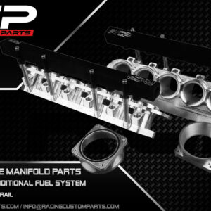 r32 audi vw turbo 3,2v6 r30 intake manifold parts additional fuel rail system injectors rcp racing custom parts