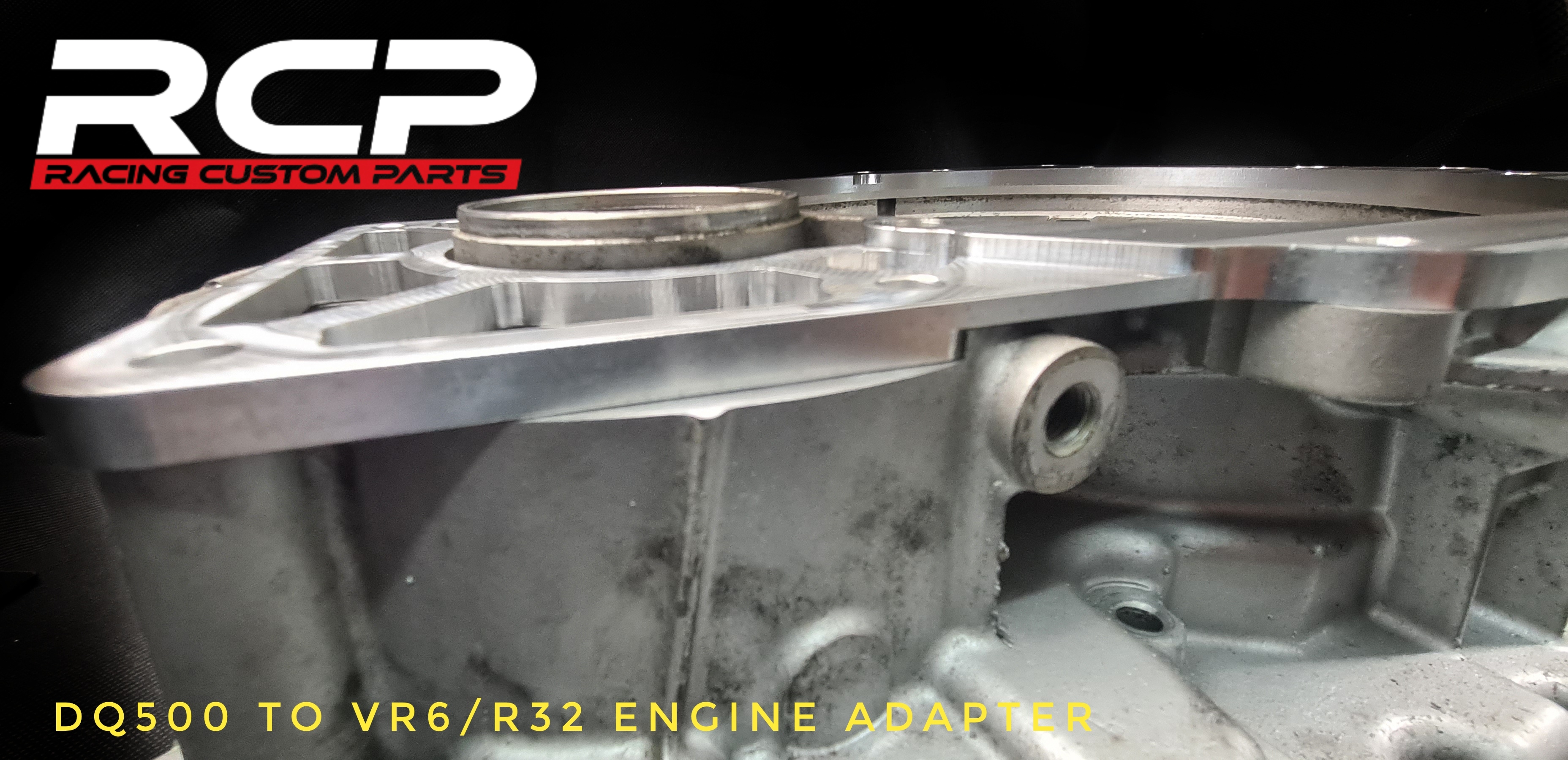 vr6 r32 r36 dsg dq500 automatic gearbox adapter conversion billet cnc racing custom parts