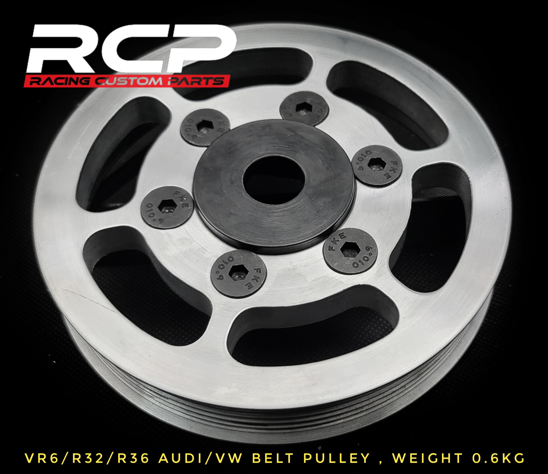 r32 r36 vr6 light belt pulley billet cnc racing custom parts audi trubo vw turbo