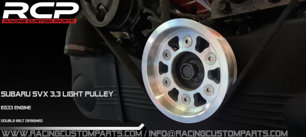 subaru svx eg33 turbo light pulley wrx impreza racing custom parts rcp