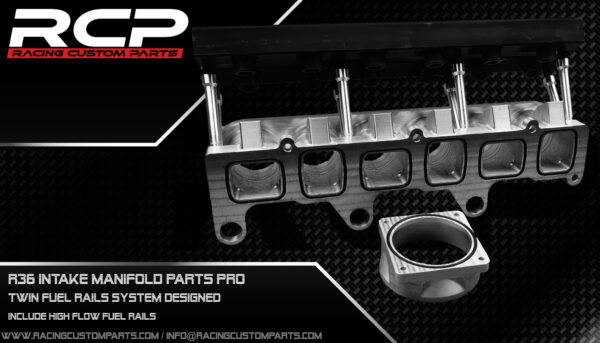 r32 audi vw turbo 3,2v6 r30 intake manifold parts additional fuel rail system injectors rcp racing custom parts