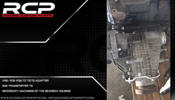 vr6 r32 r36 dsg dq500 automatic gearbox adapter conversion billet cnc racing custom parts transporter t6 sde fwd