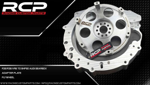 8HP90 to VR6 / R32/ R32 adapter set 8hp 8hp90 8hp audi 8hp awd 8hp bentley 8hp vr6 8hp r32 8hp r36 audi, vw r32 turbo r36 turbo vr6 turbo vr6 awd rcp racing custom parts adapter adaptor