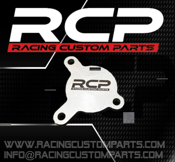 r36 high pressure fuel pump delete plate engine head rcp racing custom parts racingcustomparts r36 turbo fsi remover vacuum pump delete