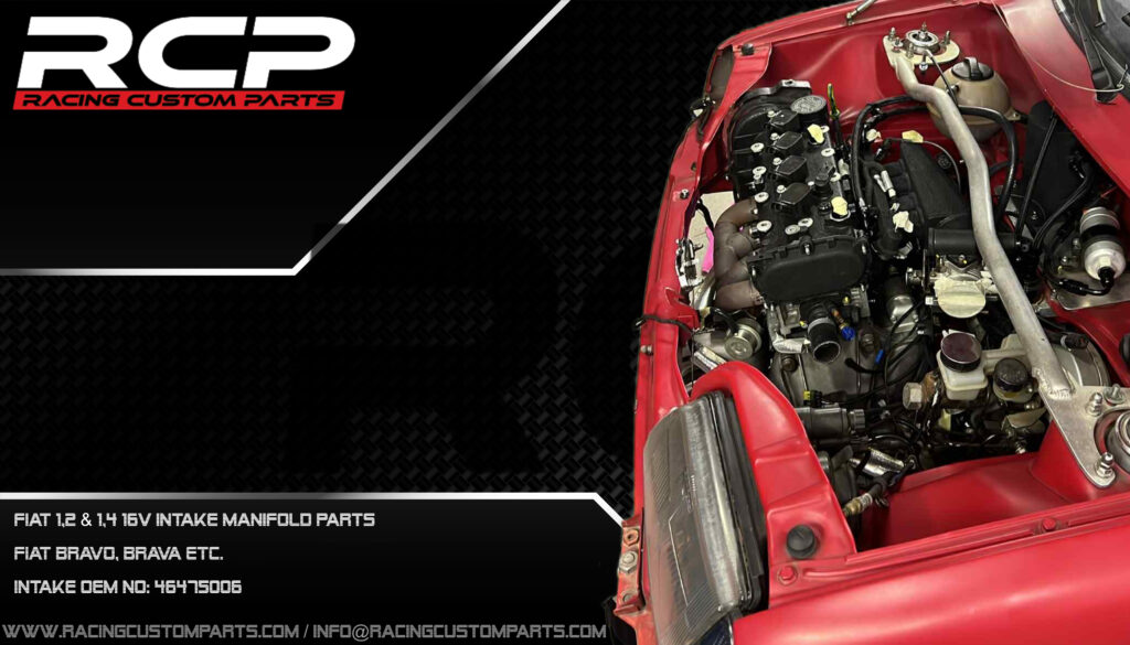 fiat fiat turbo fiat16vturbo fiat brava turbo fiat seicento turbo fiat cinquecento turbo 1.2 turbo 1.4turbo, rcp racing custom parts billet cnc intake manifold diy kit fiat intake manifold fiat turbo intake fiat turbo manifold