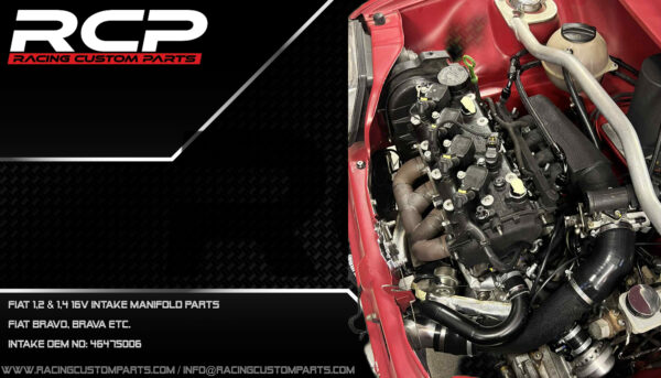 fiat fiat turbo fiat16vturbo fiat brava turbo fiat seicento turbo fiat cinquecento turbo 1.2 turbo 1.4turbo, rcp racing custom parts billet cnc intake manifold diy kit fiat intake manifold fiat turbo intake fiat turbo manifold