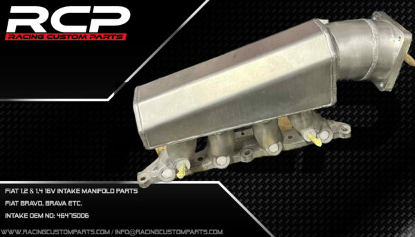 fiat fiat turbo fiat16vturbo fiat brava turbo fiat seicento turbo fiat cinquecento turbo 1.2 turbo 1.4turbo, rcp racing custom parts billet cnc intake manifold diy kit fiat intake manifold fiat turbo intake fiat turbo manifold