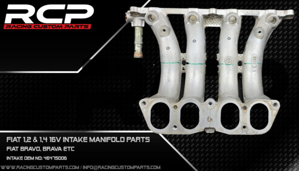 Fiat 1,2 1,4 16V turbo intake manifold DIY kit Manifolds 1.2 turbo 1.4turbo