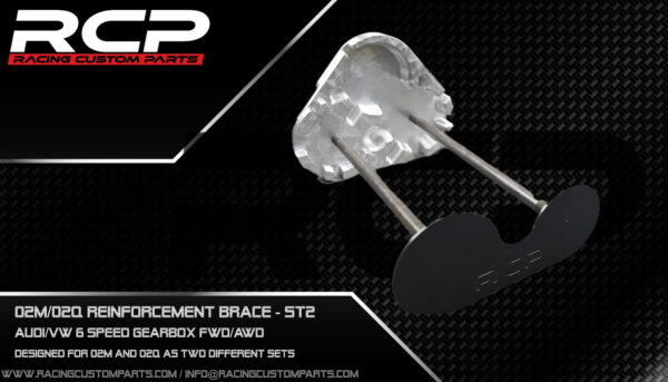 02m 02q reinforcement set brace 4th gear holder rcp racing custom parts vw turbo audi turbo 6speed