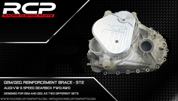02m 02q reinforcement set brace 4th gear holder rcp racing custom parts vw turbo audi turbo 6speed