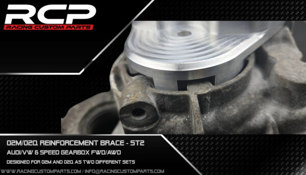 02m 02q reinforcement set brace 4th gear holder rcp racing custom parts vw turbo audi turbo 6speed
