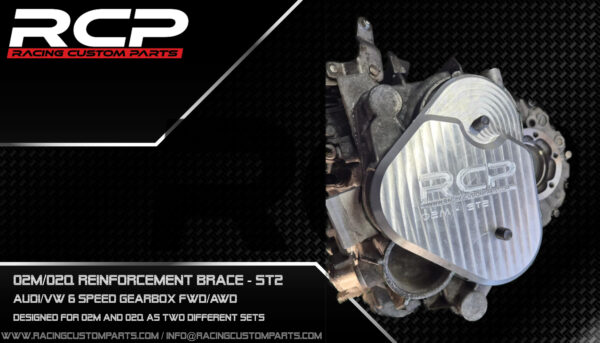 02m 02q reinforcement set brace 4th gear holder rcp racing custom parts vw turbo audi turbo 6speed