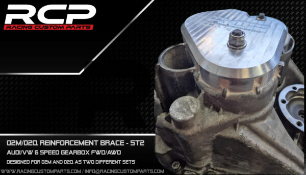 02m 02q reinforcement set brace 4th gear holder rcp racing custom parts vw turbo audi turbo 6speed