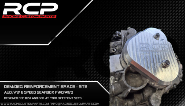 02m 02q reinforcement set brace 4th gear holder rcp racing custom parts vw turbo audi turbo 6speed