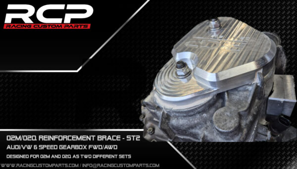 02m 02q reinforcement set brace 4th gear holder rcp racing custom parts vw turbo audi turbo 6speed