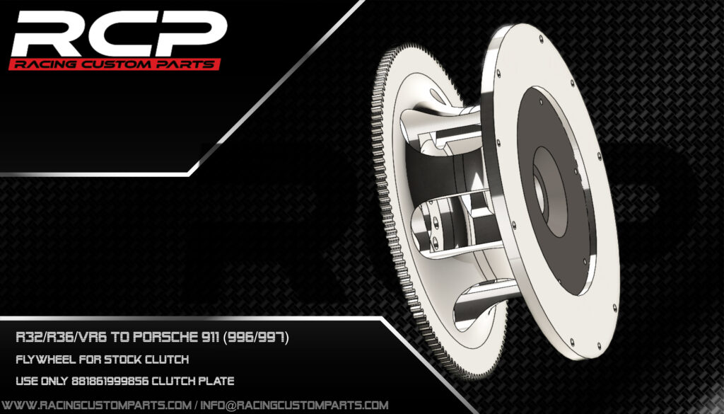 racing custom parts rcp 996 997 porsche 911 porsche 911 turbo porsche 911 r32 porsche 911 vr6 porsche 911 r36 porsche 911 swap kit porsche 911 ls swap porsche 996 swap kit porsche 996 vr6 porsche 996 ls swap porsche 911 1000hp porsche 911 adapter kit billet cnc flywheel custom clutch, racing fast car