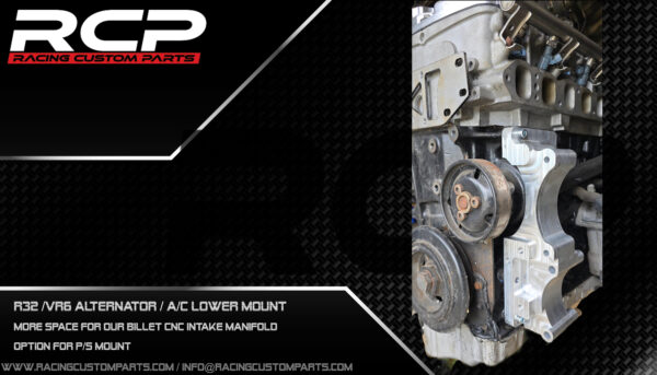 r32 vr6 r32 alternator vr6 alternator r32 a/c mount vr6 a/c mount r32 alternator mount vr6 alternator mount rcp racing custom parts billet cnc vr6 turbo r32 turbo r30 turbo1000hp