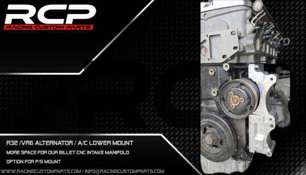 r32 vr6 r32 alternator vr6 alternator r32 a/c mount vr6 a/c mount r32 alternator mount vr6 alternator mount rcp racing custom parts billet cnc vr6 turbo r32 turbo r30 turbo1000hp