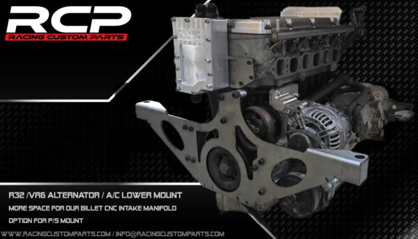 r32 vr6 r32 alternator vr6 alternator r32 a/c mount vr6 a/c mount r32 alternator mount vr6 alternator mount rcp racing custom parts billet cnc vr6 turbo r32 turbo r30 turbo1000hp