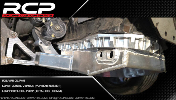 r32 vr6 oil pan oilpan longitudinal turbo oilpan kit oil pan set r32 porsche 911 vr6 longitudinal rcp racing custom parts r30turbo r32turbo vr6turbo weld it yourself