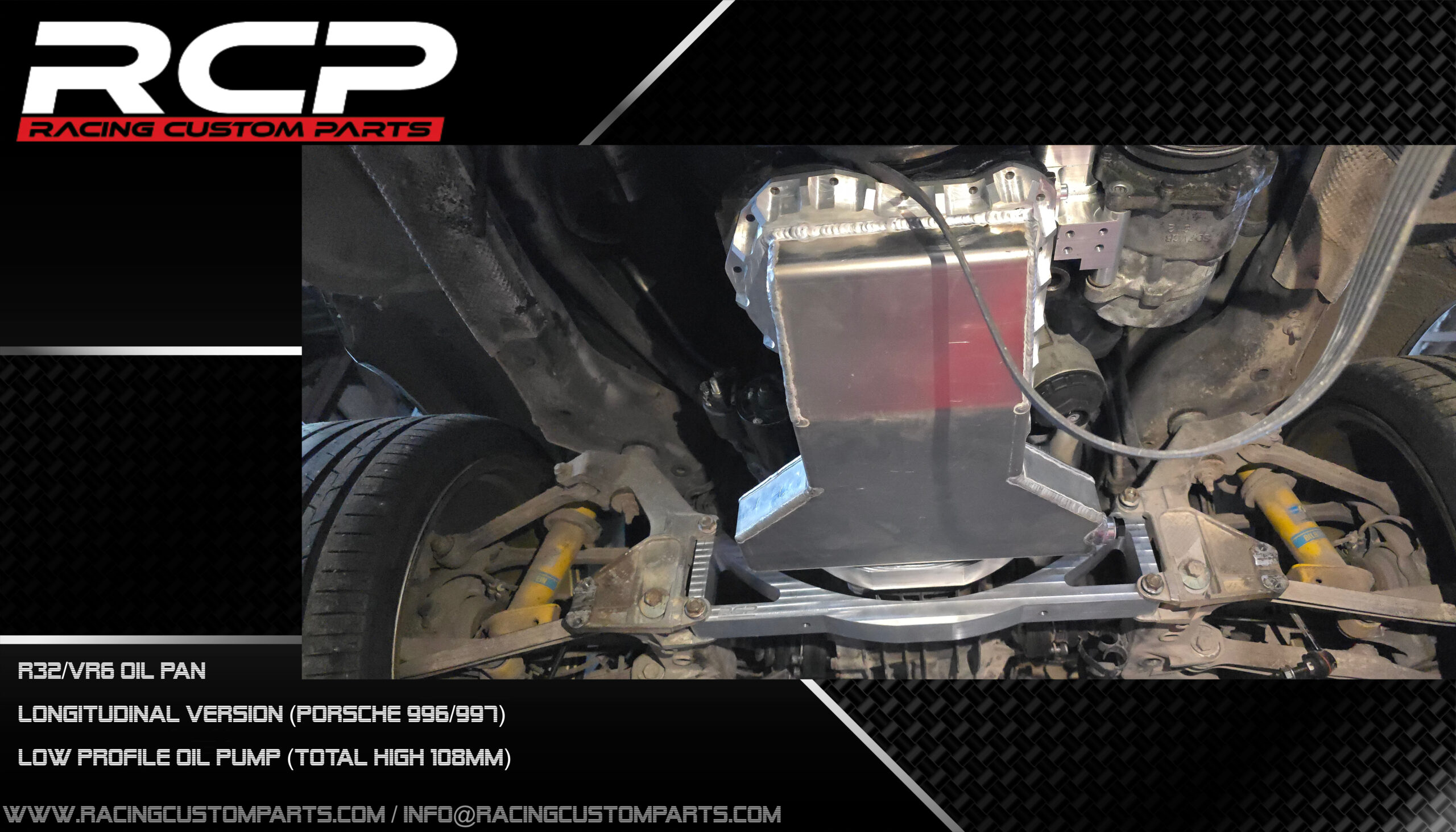 R32 3.2 V6 Audi/VW billet cnc oil pan kit r32 vr6 oil pan oilpan longitudinal turbo oilpan kit oil pan set r32 porsche 911 vr6 longitudinal rcp racing custom parts r30turbo r32turbo vr6turbo weld it yourself