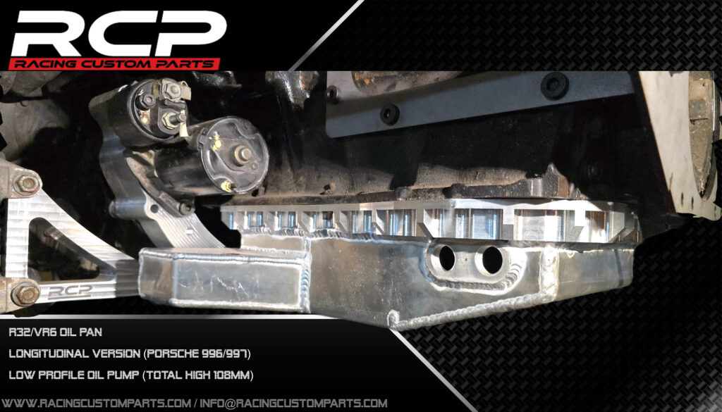 r32 vr6 oil pan oilpan longitudinal turbo oilpan kit oil pan set r32 porsche 911 vr6 longitudinal rcp racing custom parts r30turbo r32turbo vr6turbo weld it yourself