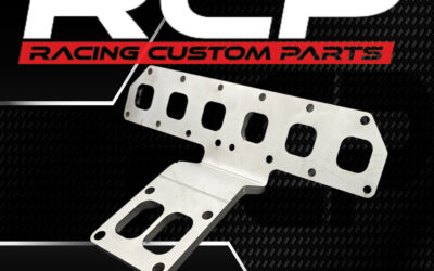 R32 3,2 v6 audi vw stainless steel exhaust plate billet cnc racing custom parts turbo t4 twinscroll exhaust manifold plate