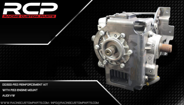 dq500 rs3 turbo dsg transfer case reinforcement set reinforcement 6speed awd 4motion audi vw audi4x4 vw4x4 rcp racing custom parts drag racing, rally upgrade plate transfer case kit reinforcement kit