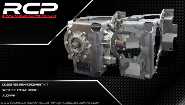 dq500 rs3 turbo dsg transfer case reinforcement set reinforcement 6speed awd 4motion audi vw audi4x4 vw4x4 rcp racing custom parts drag racing, rally upgrade plate transfer case kit reinforcement kit