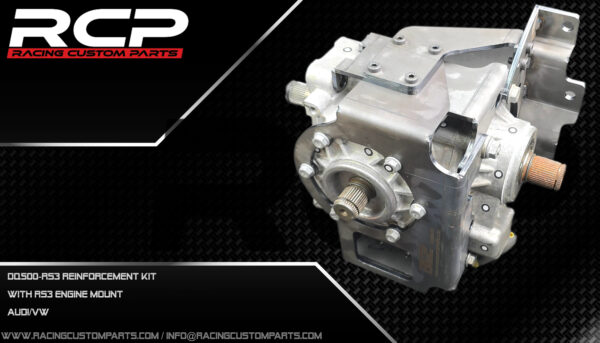 dq500 rs3 turbo dsg transfer case reinforcement set reinforcement 6speed awd 4motion audi vw audi4x4 vw4x4 rcp racing custom parts drag racing, rally upgrade plate transfer case kit reinforcement kit