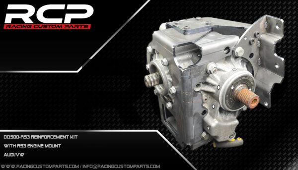 dq500 rs3 turbo dsg transfer case reinforcement set reinforcement 6speed awd 4motion audi vw audi4x4 vw4x4 rcp racing custom parts drag racing, rally upgrade plate transfer case kit reinforcement kit