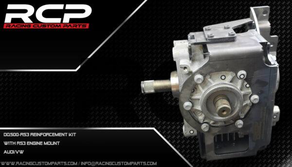 dq500 rs3 turbo dsg transfer case reinforcement set reinforcement 6speed awd 4motion audi vw audi4x4 vw4x4 rcp racing custom parts drag racing, rally upgrade plate transfer case kit reinforcement kit
