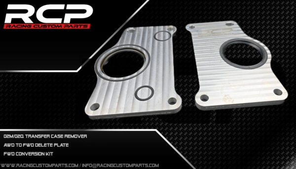 awd delete kit awd to fwd conversion 02m 02q reinforcement set brace 4th gear holder rcp racing custom parts vw turbo audi turbo 6speed