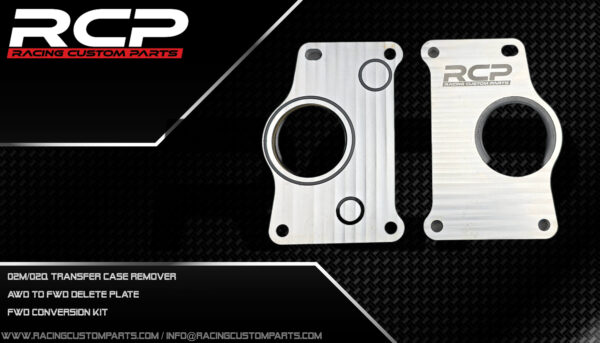awd delete kit awd to fwd conversion 02m 02q reinforcement set brace 4th gear holder rcp racing custom parts vw turbo audi turbo 6speed