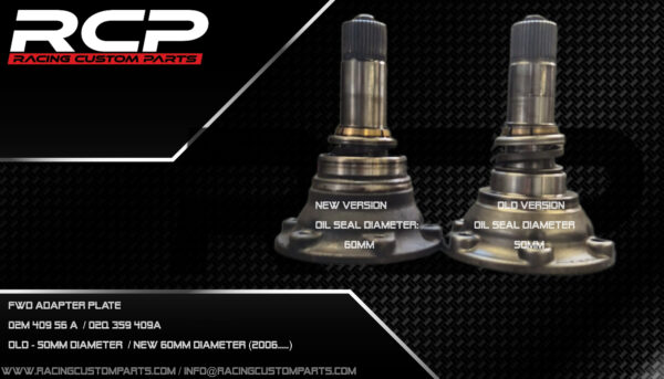 02M/02Q AWD to FWD conversion kit (Audi/VW 6speed gearbox) awd delete kit awd to fwd conversion 02m 02q reinforcement set brace 4th gear holder rcp racing custom parts vw turbo audi turbo 6speed DQ500 FWD