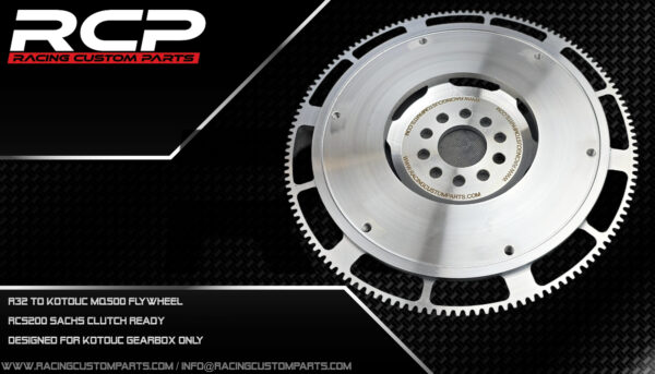 Flywheel VW R32/VR6 Engines + KOTOUC Gearbox only MQ500 RCS200 kotouc billet sequential gearbox flywheel r32 vr6 r36 mq500 billet cnc racing custom parts rcp 6 speed maunal gearbox tilton clutch 2,5tfsi audi ttrs cepa daza dnwa 5cylinder 5zylinder rcs200 sachs performance