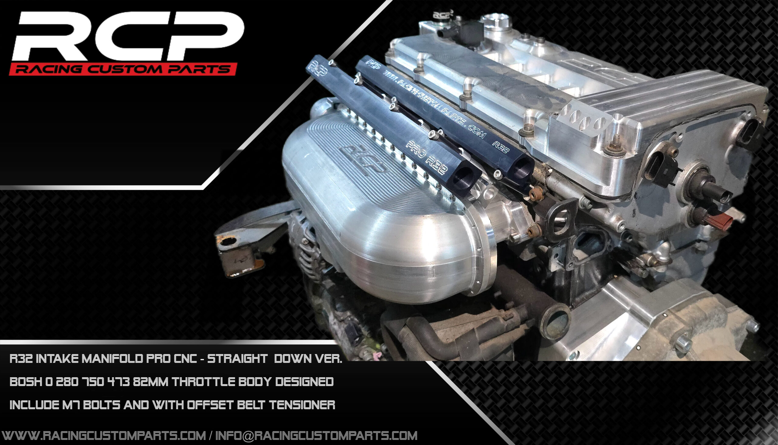 R32 3,2 V6 Audi/VW Custom Billet Cnc Intake Manifold PROII r32 intake manifold billet cnc turbo 1000hp best manifold big manifold rcp racing custom parts dragracing racing vr6 r36 longitudinal swap porsche 911 porsche 996 vr6 intake manifold pro r30 turbo