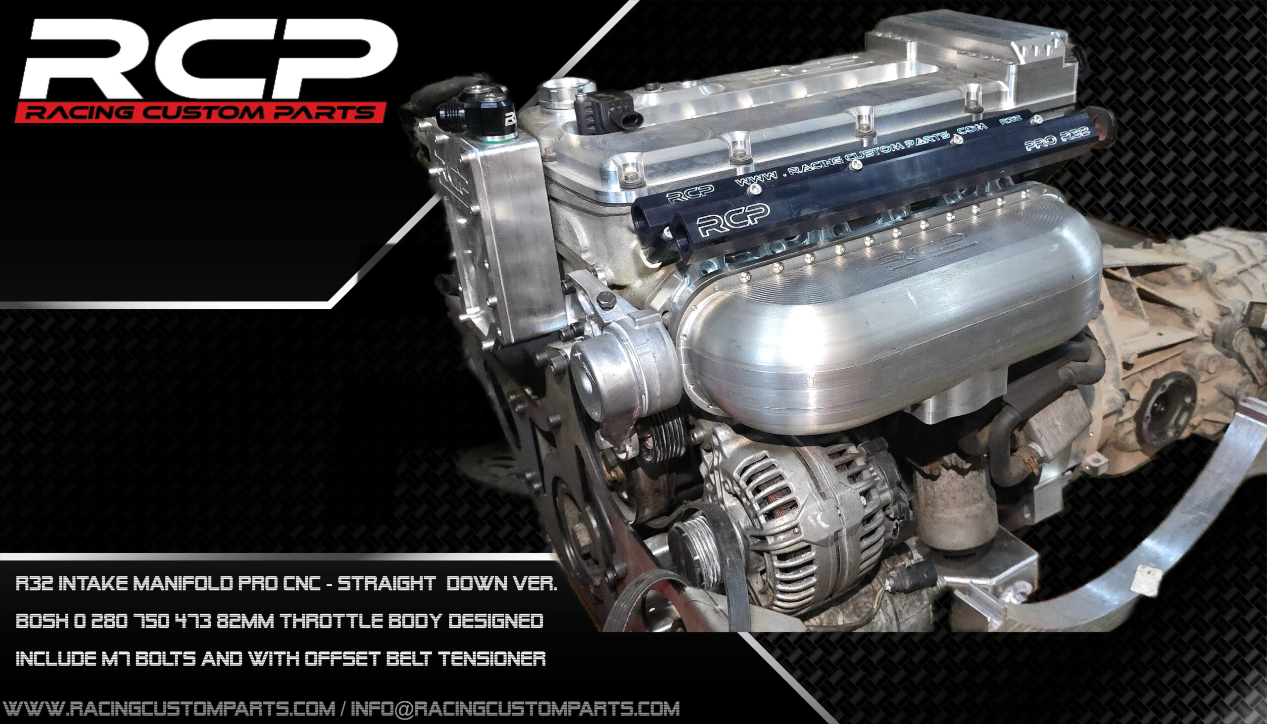 R32 3,2 V6 Audi/VW Custom Billet Cnc Intake Manifold PROII r32 intake manifold billet cnc turbo 1000hp best manifold big manifold rcp racing custom parts dragracing racing vr6 r36 longitudinal swap porsche 911 porsche 996 vr6 intake manifold pro r30 turbo