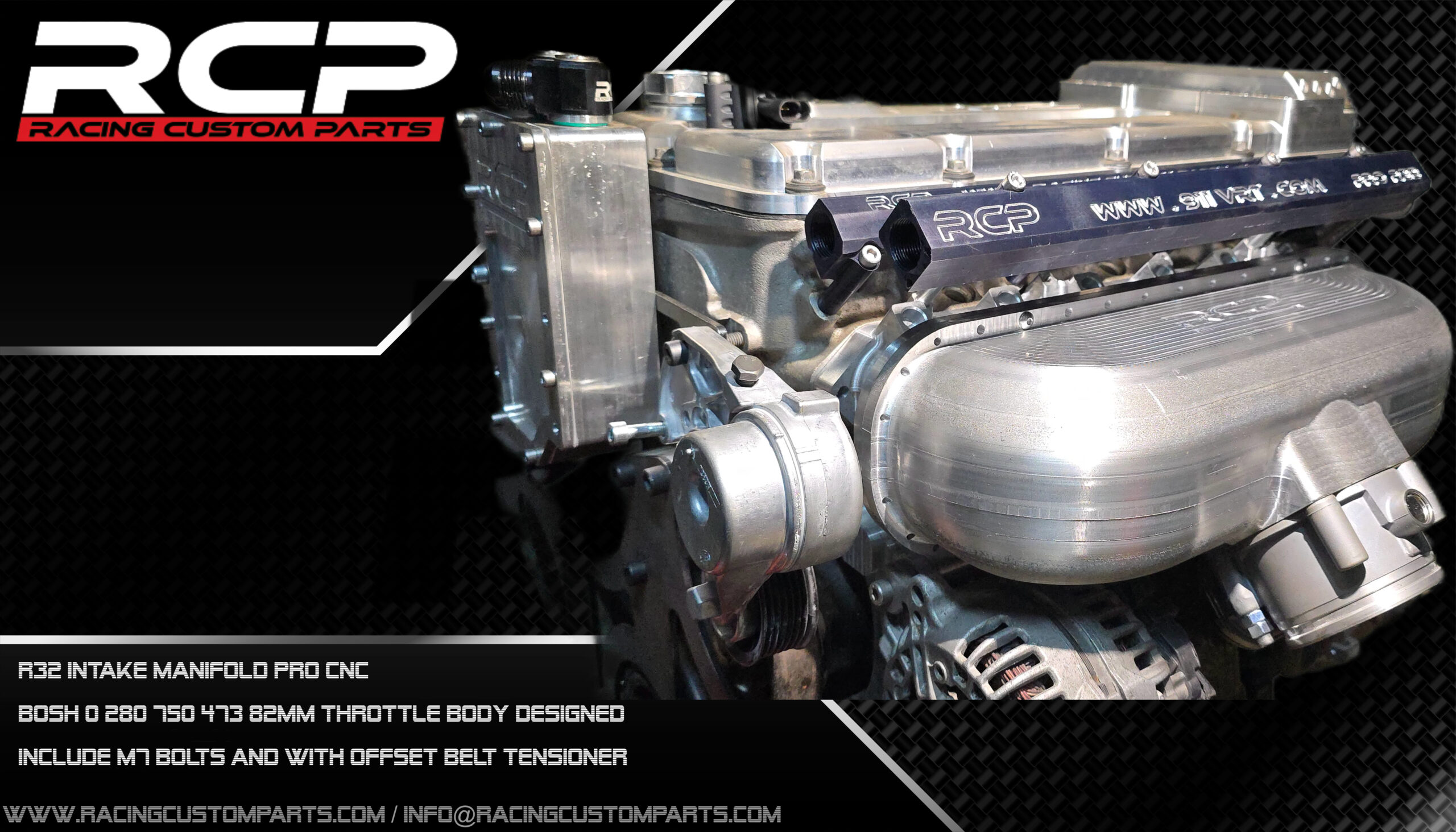 R32 3,2 V6 Audi/VW Custom Billet Cnc Intake Manifold PROII r32 intake manifold billet cnc turbo 1000hp best manifold big manifold rcp racing custom parts dragracing racing vr6 r36 longitudinal swap porsche 911 porsche 996 vr6 intake manifold pro r30 turbo