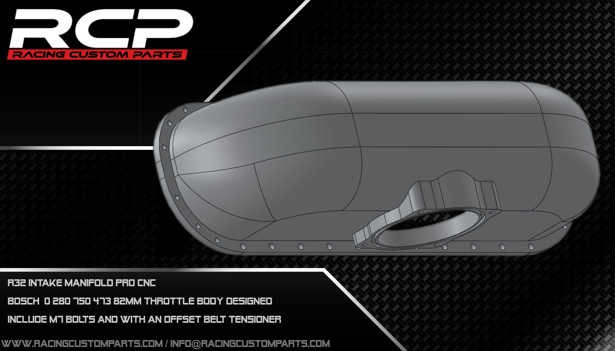 R32 3,2 V6 Audi/VW Custom Billet Cnc Intake Manifold PROII r32 intake manifold billet cnc turbo 1000hp best manifold big manifold rcp racing custom parts dragracing racing vr6 r36 longitudinal swap porsche 911 porsche 996 vr6 intake manifold pro r30 turbo